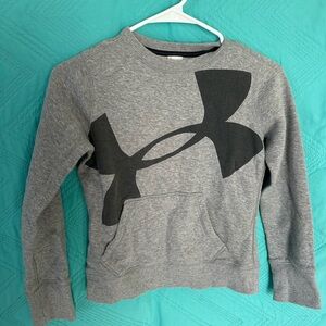 Under Armour Gray Kids Sweatshirt size S
